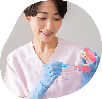 03 予防を大切にした通院計画をご提案しています